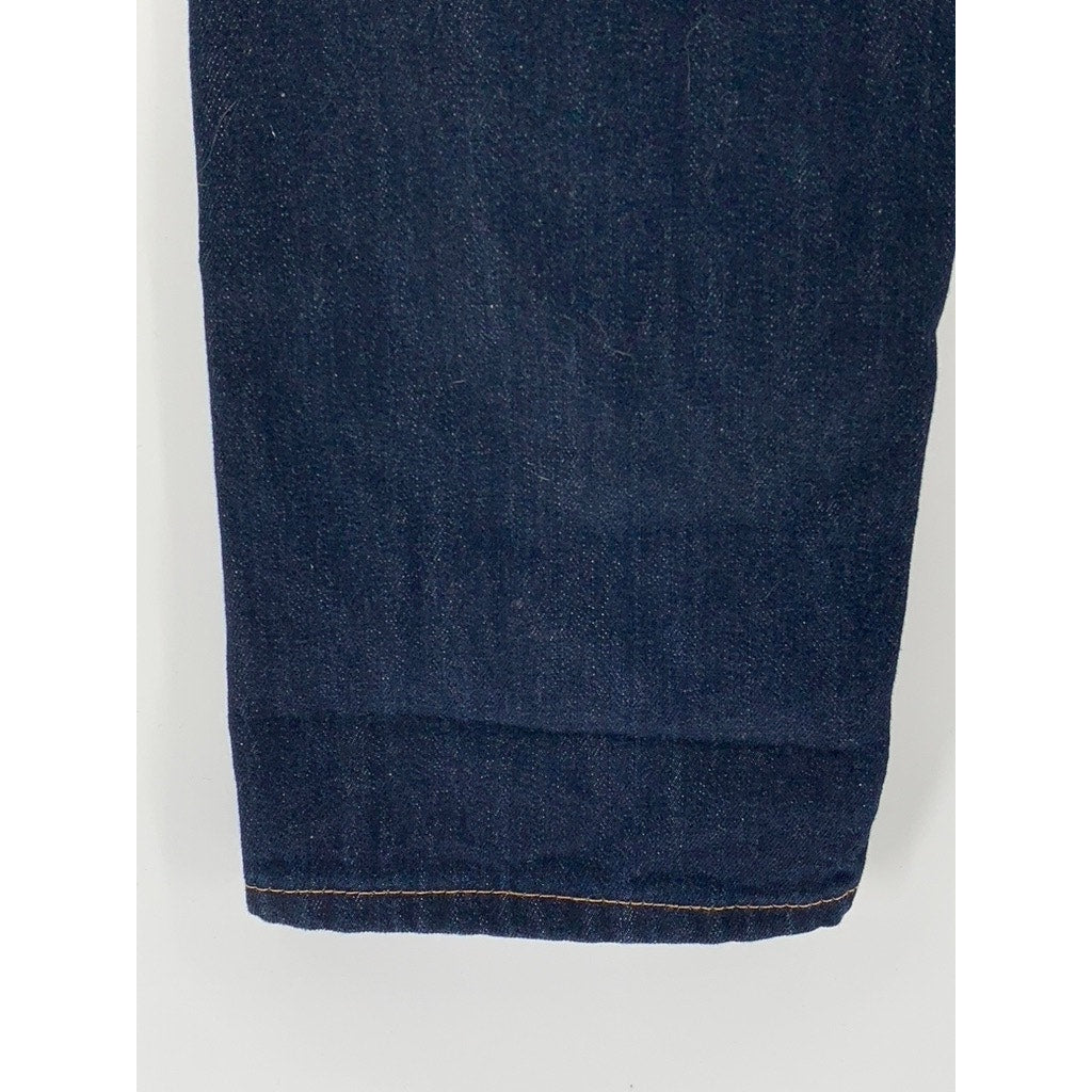 LEVI'S Men's Rinsed Indigo Denim 505 Regular-Fit Straight-Leg Jeans SZ 31X30