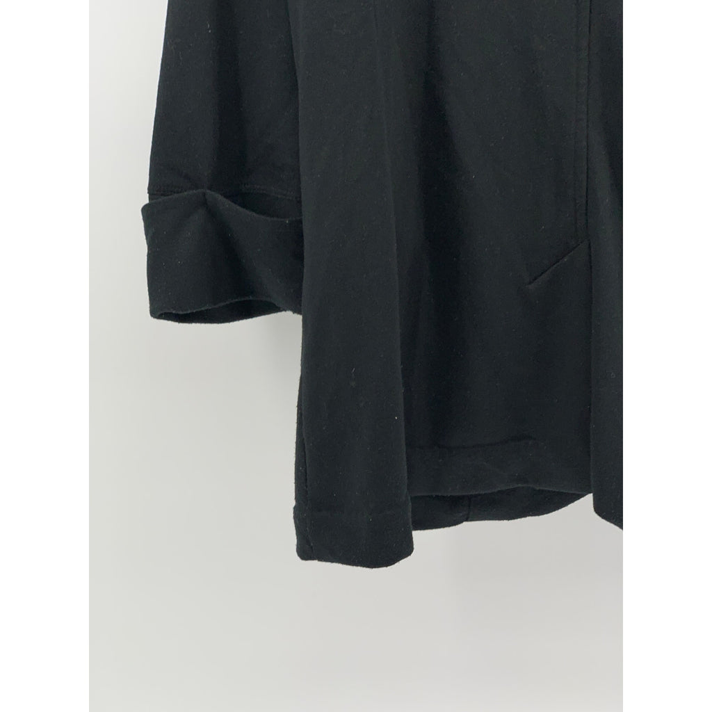 BANANA REPUBLIC Women’s Black Solid One-Button Long Sleeve Blazer SZ L