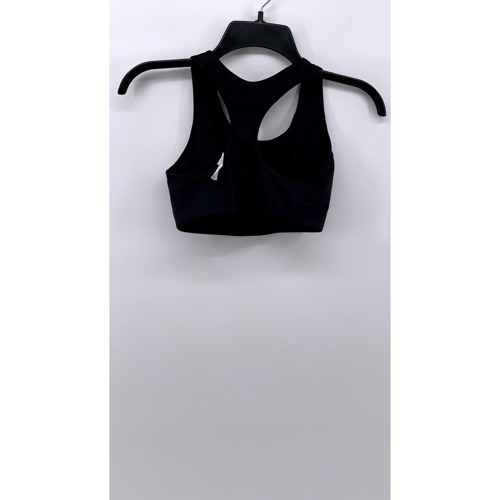 NIKE Women's Black Swoosh Racerback Sports Bra SZ S