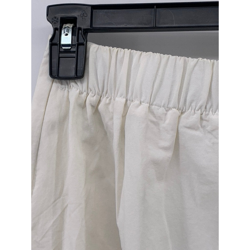 8 SECONDS Women's White A-Line Midi Skirt SZ F(OS)