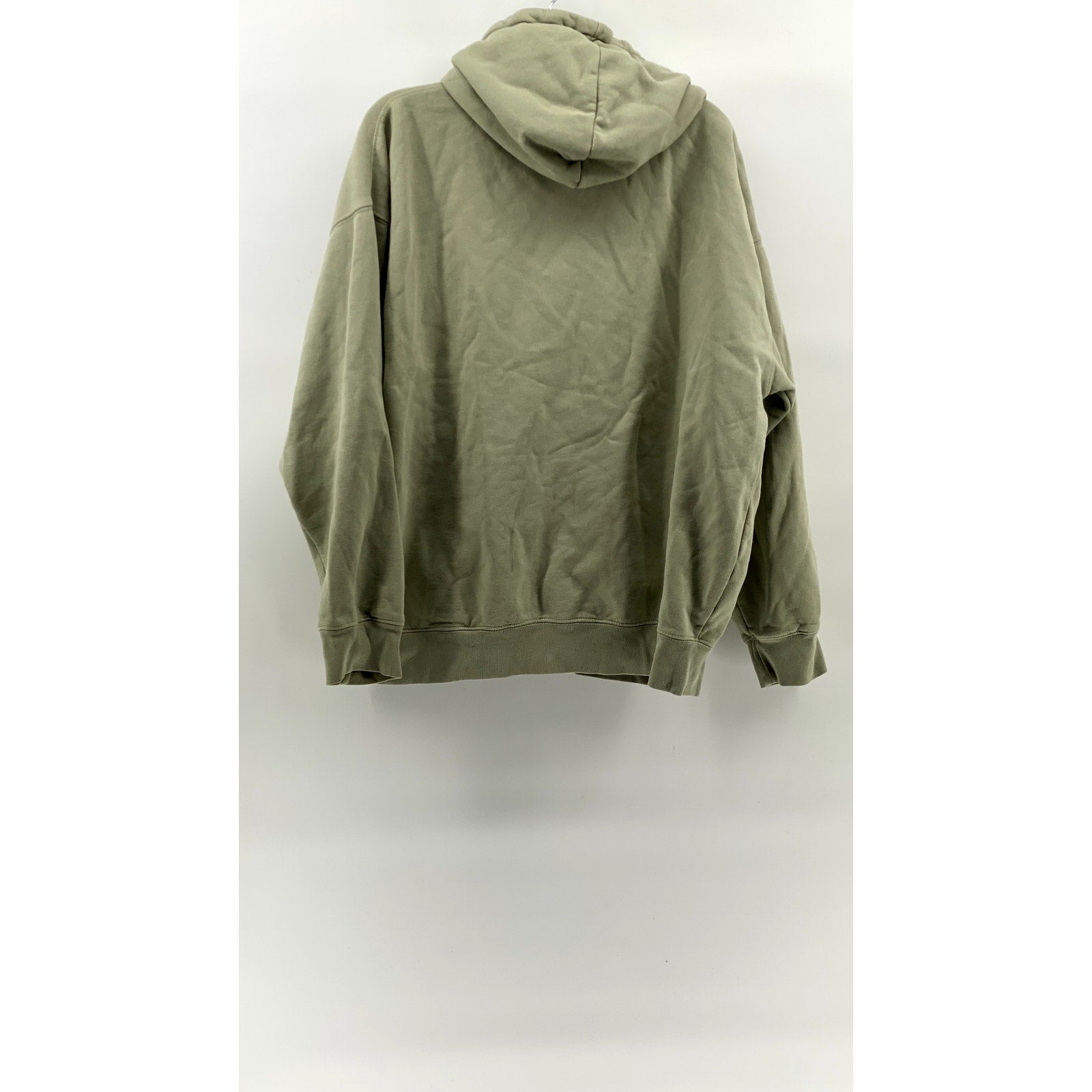 BRANDY MELVILLE Women's Light Green Oversized Long Sleeve Zip-Up Sweater SZ OS