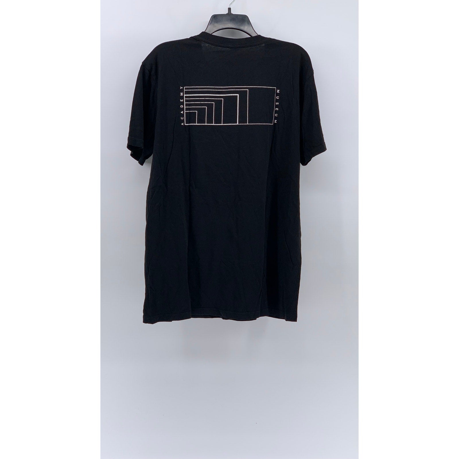AS COLOUR Men's Black 16:9 Logo Crewneck Short Sleeve Casual T-Shirt SZ L