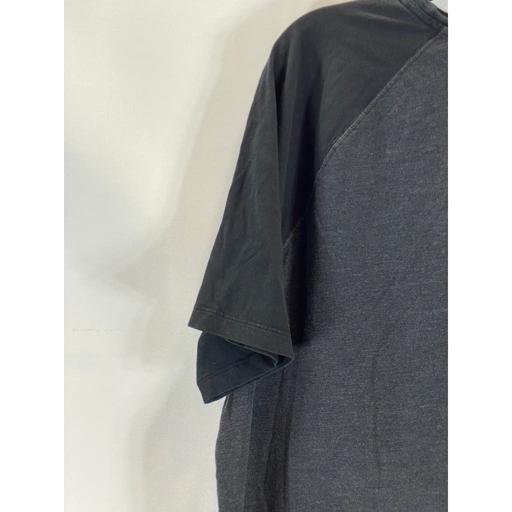 GOODFELLOW & CO Men's Black Crewneck Standard-Fit Short Sleeve T-Shirt SZ XL