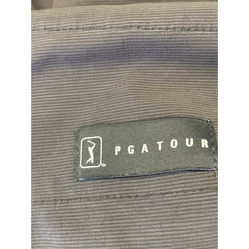 PGA TOUR Men's Black Golf Relaxed Fit Stretch Shorts SZ 38