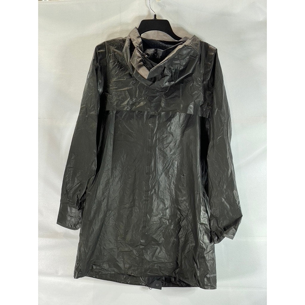 CANADA GOOSE Women's Black Earth Waterproof Nomad Lightweight Rain Jacket SZ S
