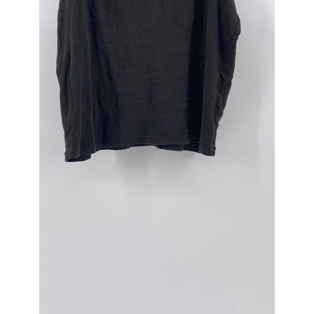 BRANDY MELVILLE Women's Black Scoop-Neck Casual Pullover Tank Top SZ OS