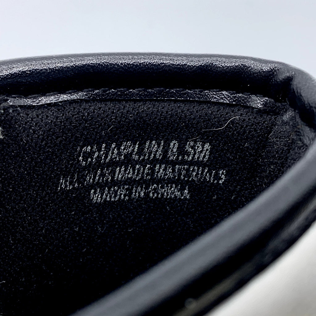 DUNES Women's White Chaplin Faux-Leather Side-Zip Lace-Up Combat Boots SZ 8.5