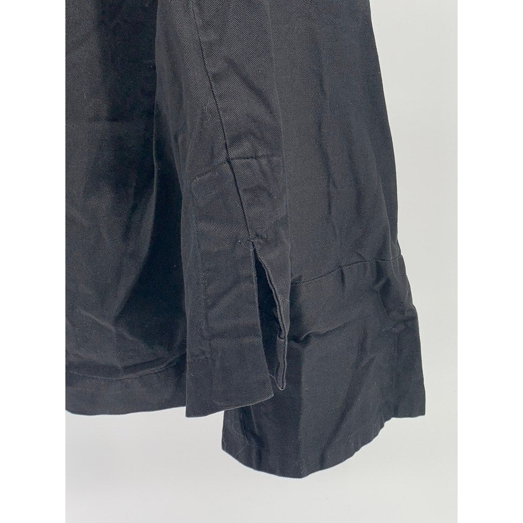 DADI Men's Black Button-Up Long Sleeve Casual Shirt SZ XL