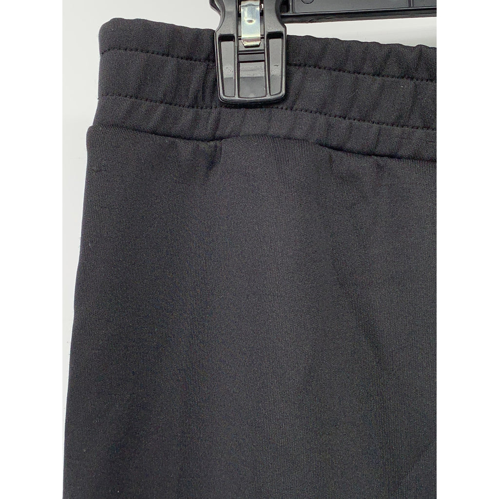 PH Women's Black-Multi Fearlessly Logo Snap-Button Pull-On Track Pants SZ M