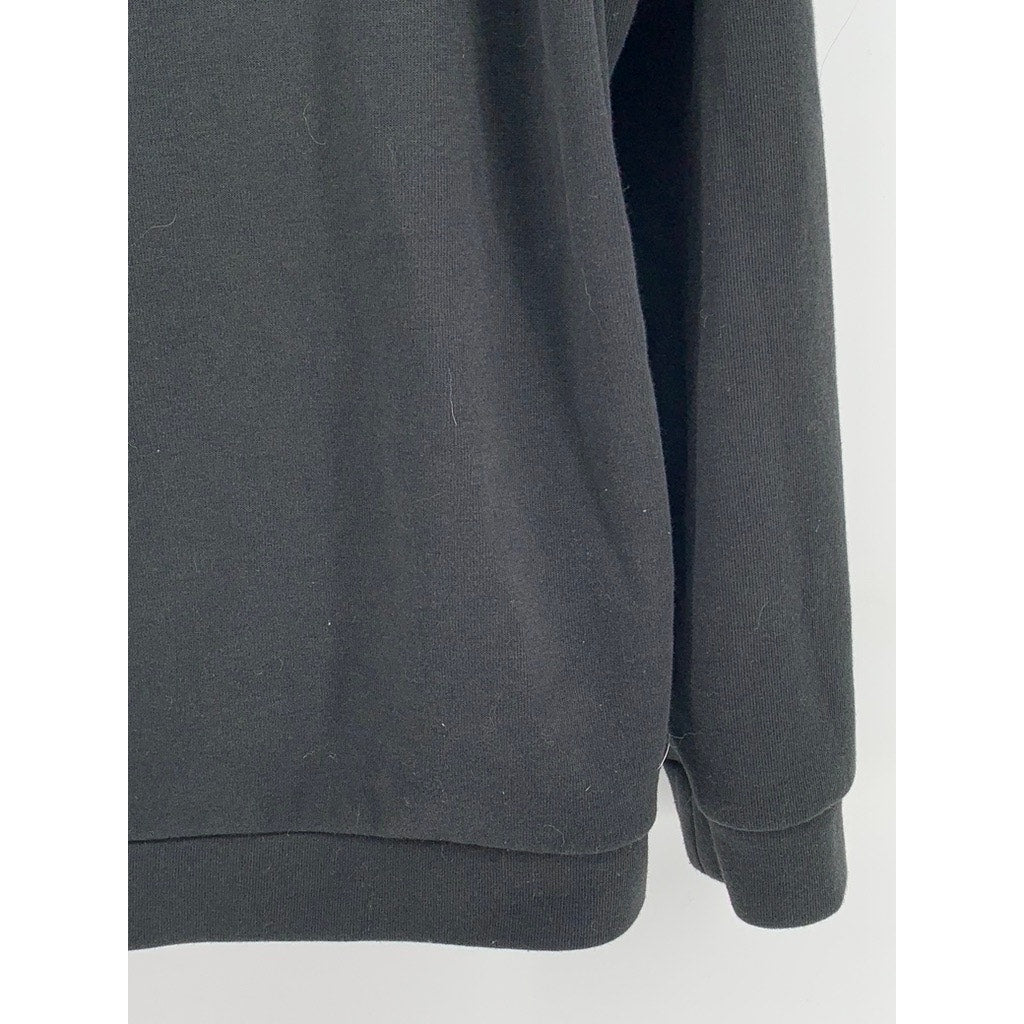 STAR WARS Men's Black Protect The Galaxy First Order Patch Sweater SZ S