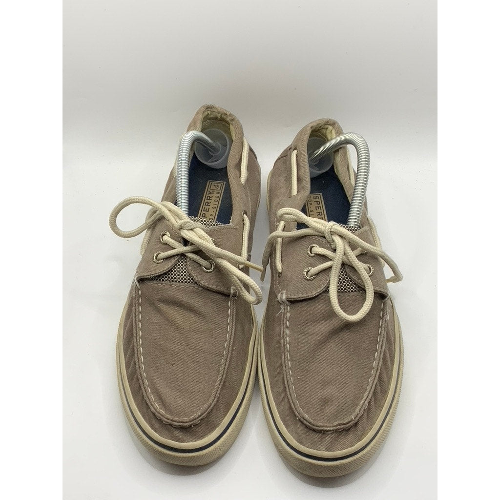 SPERRY Men's Gray Top-Sider Slip-On Boat Shoes SZ 9