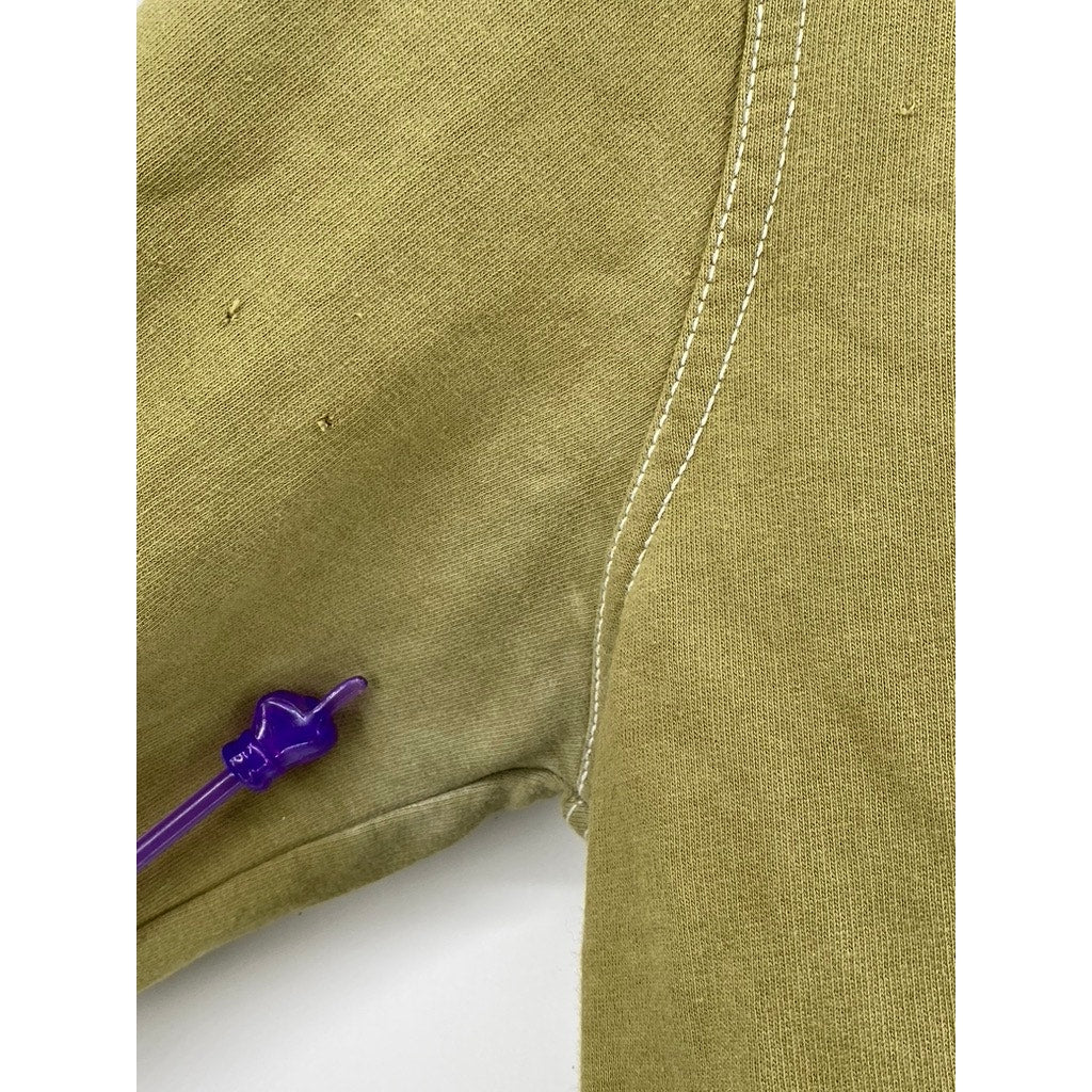 BDG URBAN OUTFITTERS Women's Olive Green Hooded Sweatshirt SZ M
