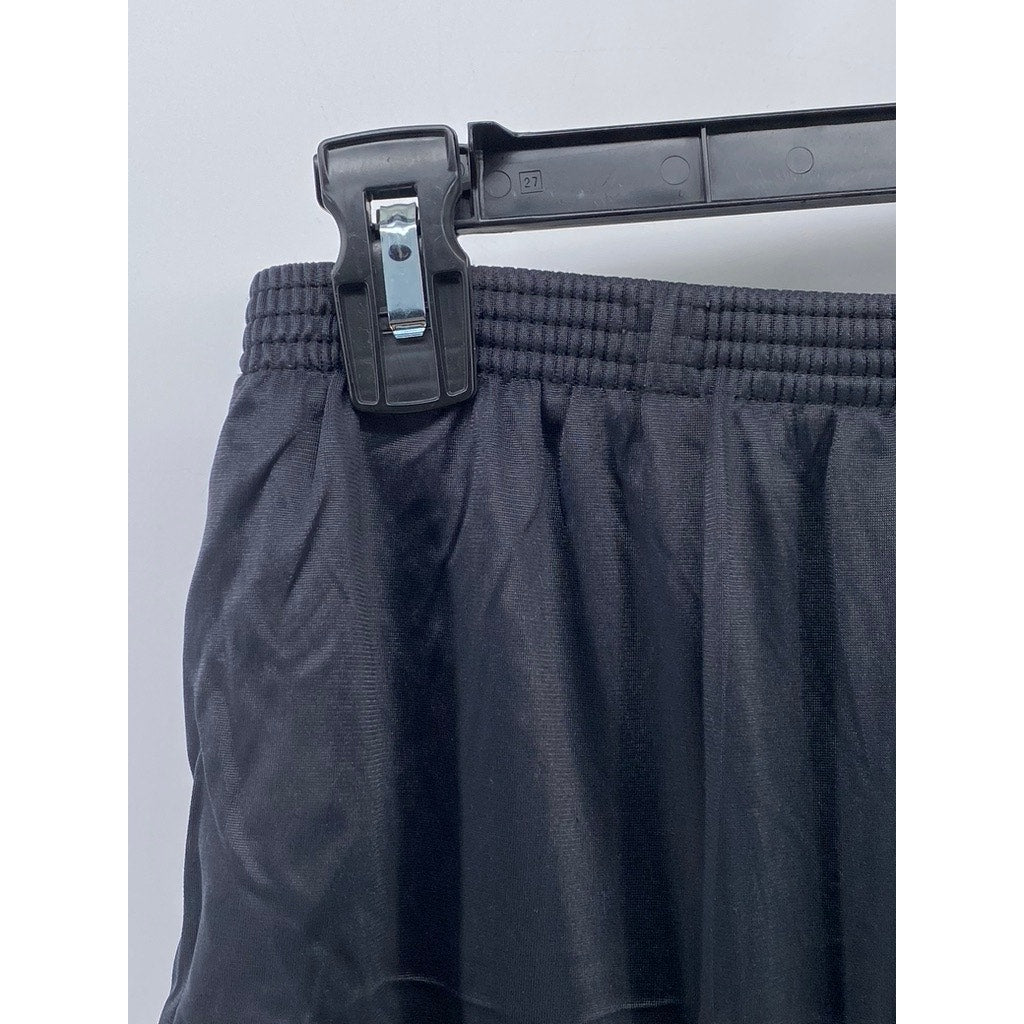 SOFFE Women's Navy Semi Sheer Pull-On Underlined Lightweight Shorts SZ S