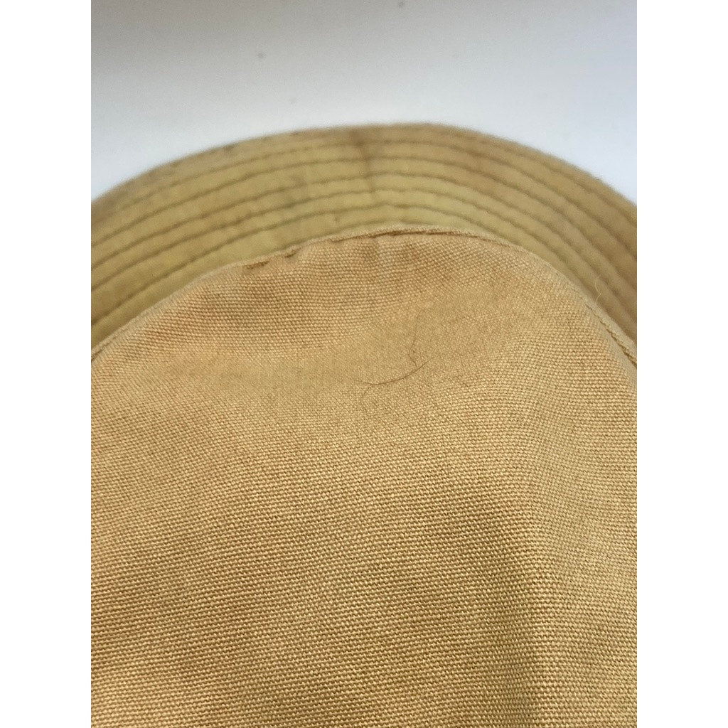 OBEY Men’s Tan Canvas Vintage Casual Neck-Tie Bucket Hat SZ OS