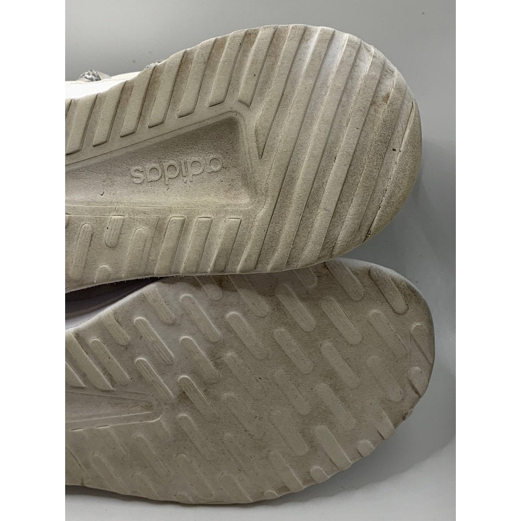 ADIDAS Men's White Mesh Cloudfoam Comfort Running Sneakers SZ 13