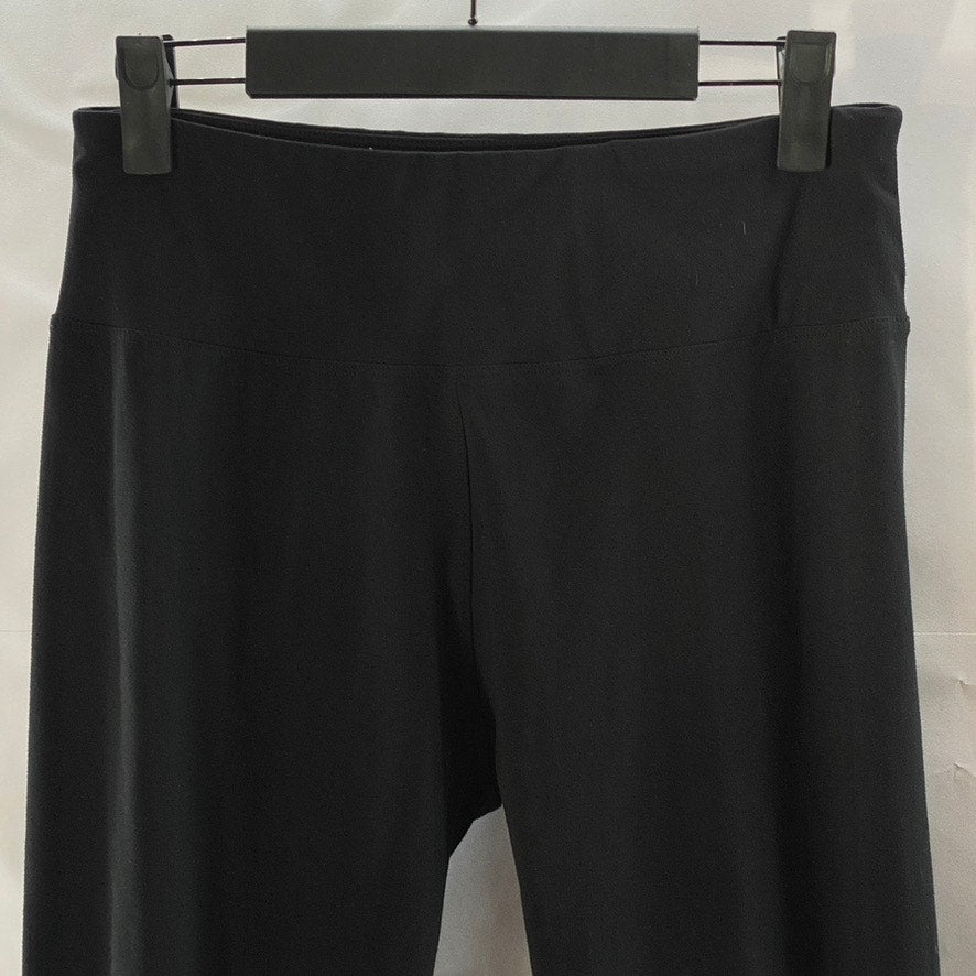 IUGA Women's Black Solid Elastic Waist Casual Leggings SZ S