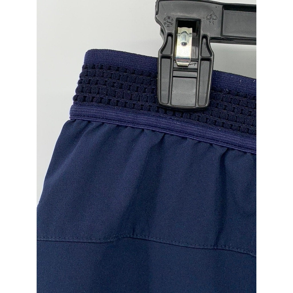 FABLETICS Men's Navy Blue Solid Pull-On Elastic Waist Active Shorts SZ S