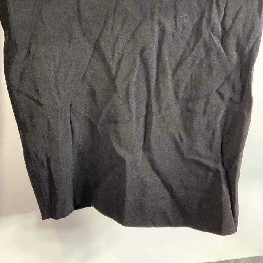 JOSIE NATORI Women's Petite Black Wide Leg Classic Vintage Lounge Pants SZ M