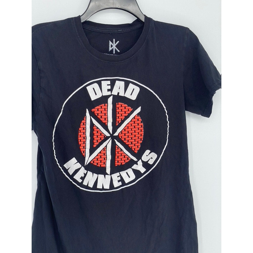 DEAD KENNEDYS Men’s Black Brick Logo Graphic Short Sleeve Band T-Shirt SZ XS