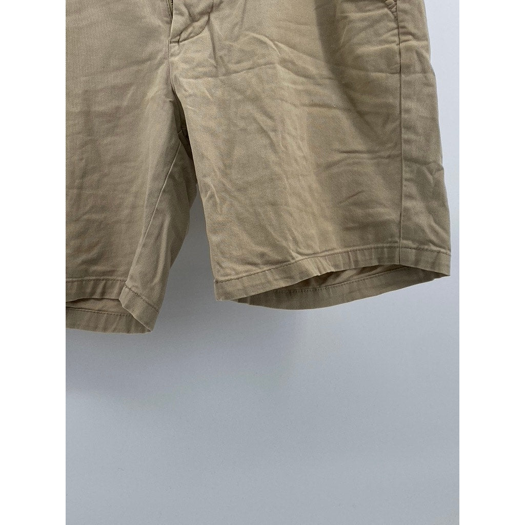 OLD NAVY Men's A Stone's Throw Tan Ultimate Slim Chino Shorts SZ 30