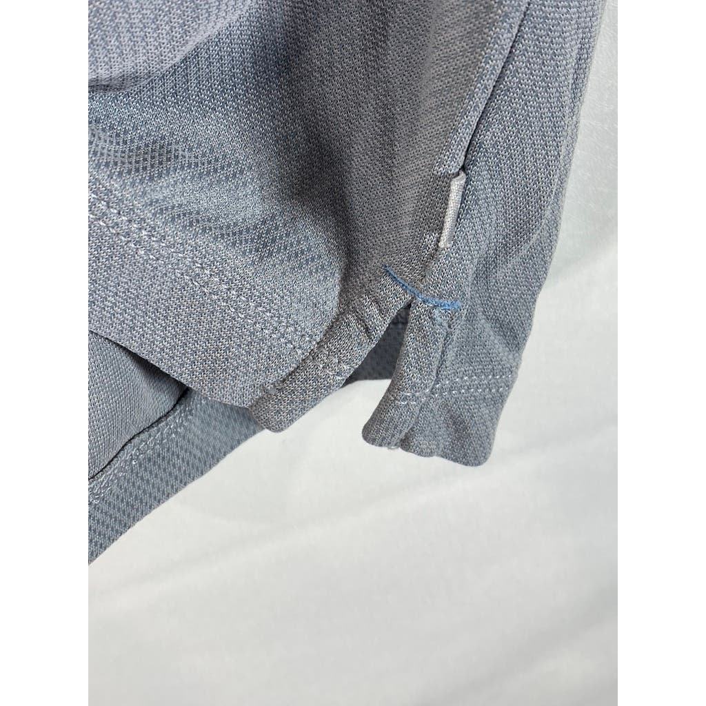 TOMMY BAHAMA Men's Gray IslandZone Short Sleeve Polo Shirt SZ 3XL