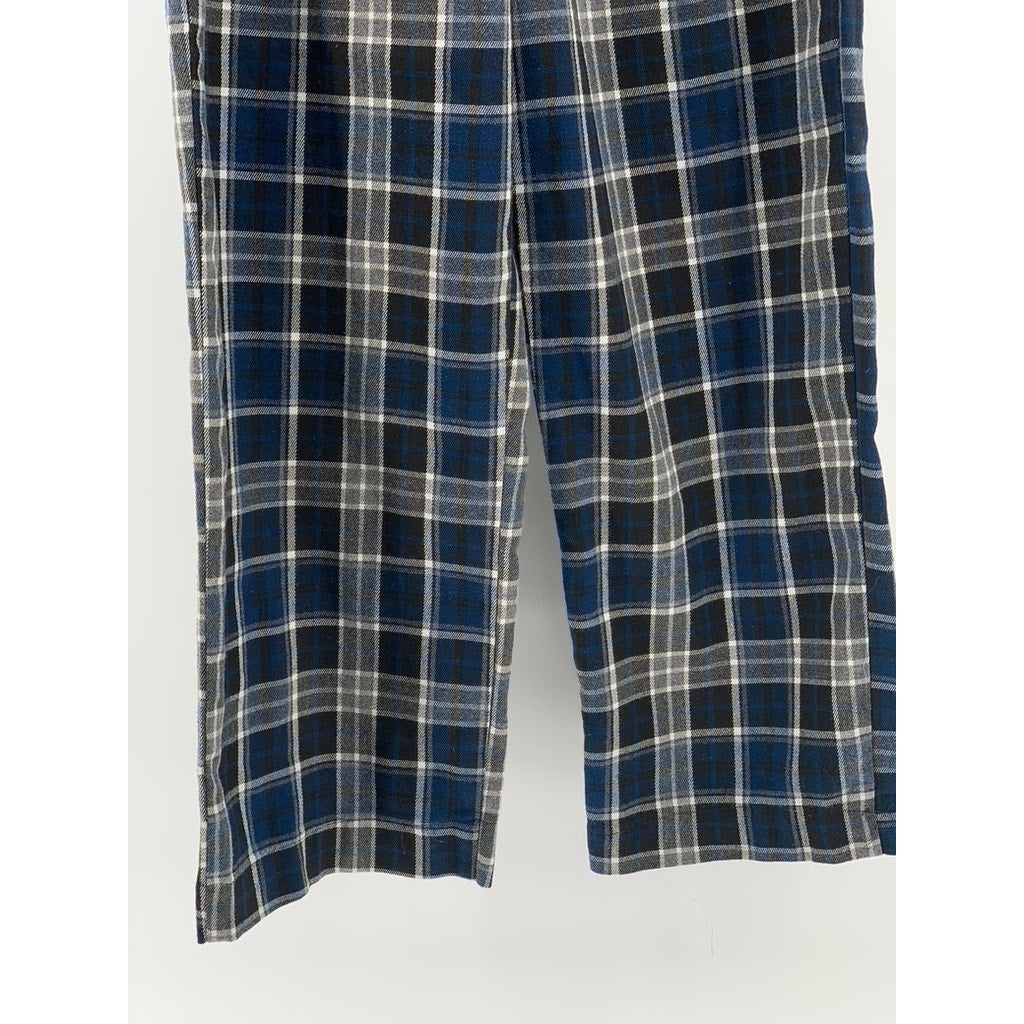 JOHN GALT Women's Blue Plaid Pajama Pants SZ OS