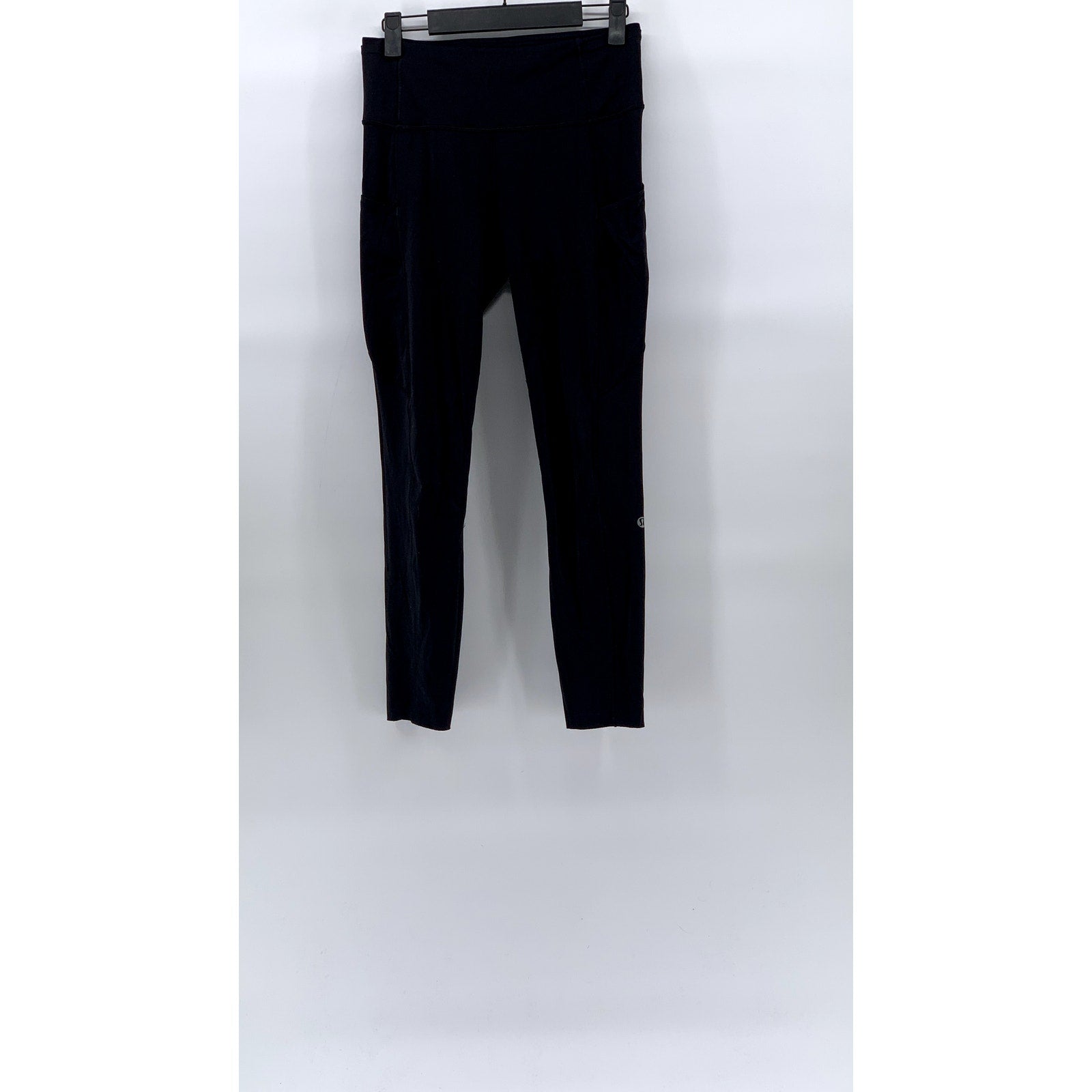 LULULEMON Women’s Black Solid Pull-On Active Leggings SZ 6