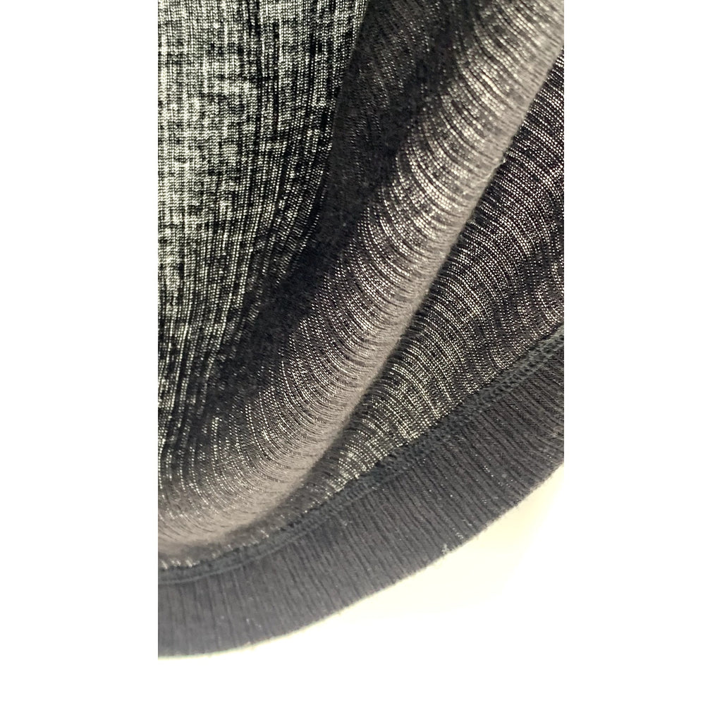 H&M Women's Black Rib Knit Pullover Long Sleeve Turtleneck Sweater SZ 2XL
