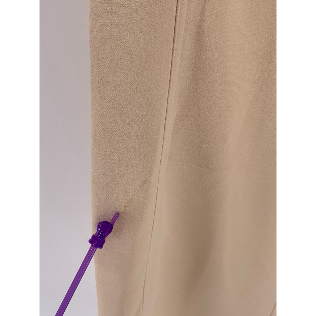 INC INTERNATIONAL CONCEPTS Women's Beige Button-Front Pants SZ 12