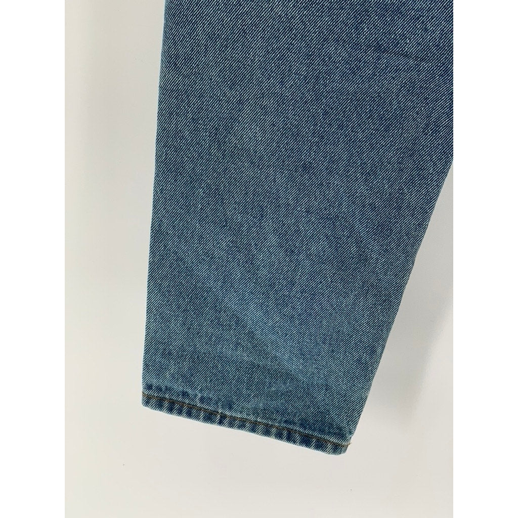 ASOS DESIGN Men's Blue Denim Classic Rigid Jeans SZ 30X34