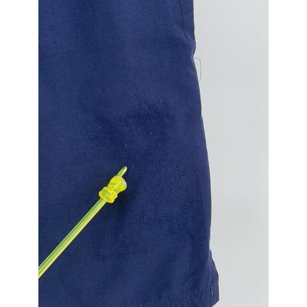 FABLETICS Men's Navy Blue Solid Pull-On Elastic Waist Active Shorts SZ S