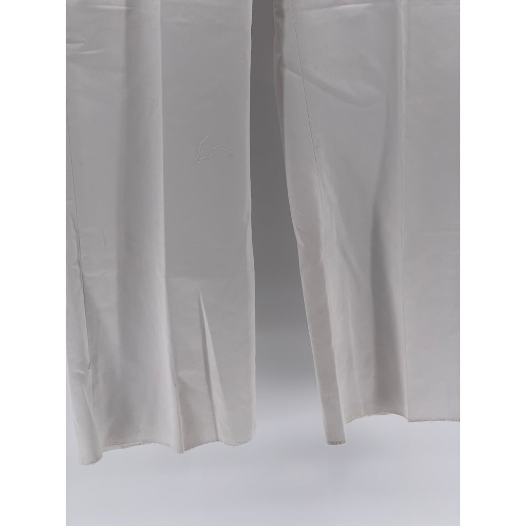DSCP BY BREMEN BOWDON Men's White Solid Regular-Fit Wide-Leg Pants SZ 34
