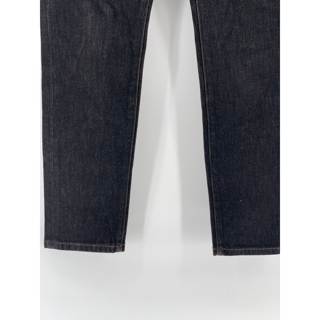 BANANA REPUBLIC Women's Black Wash Denim High-Rise Slim Jeans SZ 27
