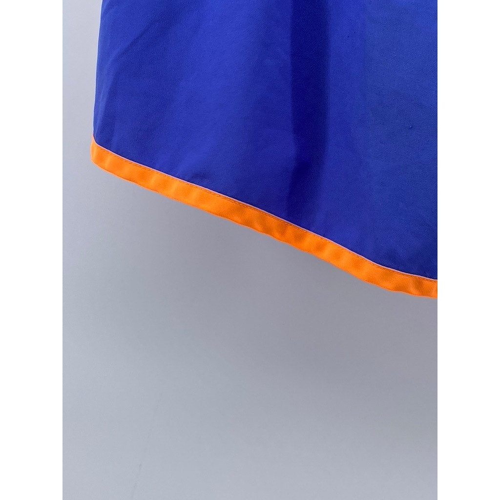 NIKE Women’s Blue-Orange Elastic Waist Dri-Fit Running Shorts SZ XS