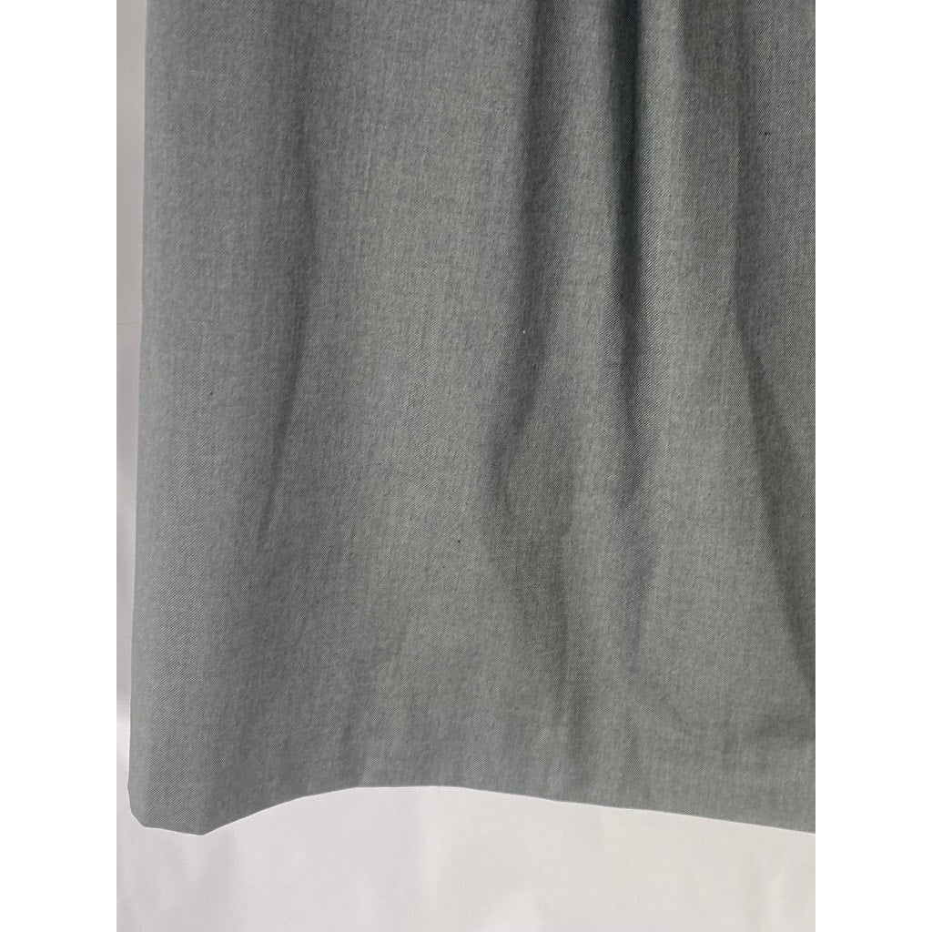 DUIBIDU Dress Visuals Women's Gray Asymmetrical Pleated A-Line Midi Skirt SZ M