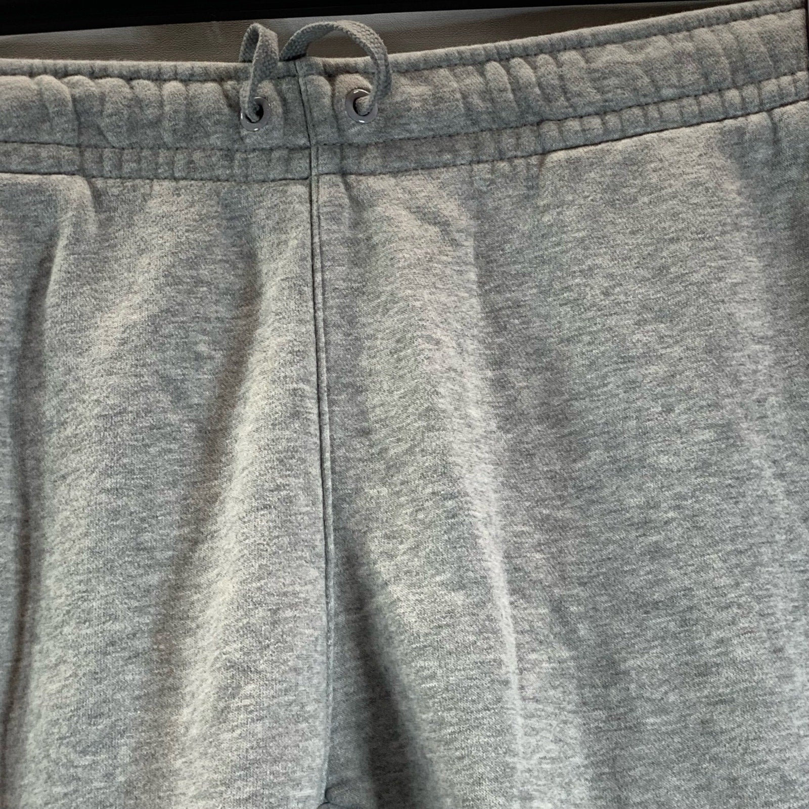NIKE Men's Gray Club Fleece Drawstring Waist Pull-On Jogger Pants SZ L