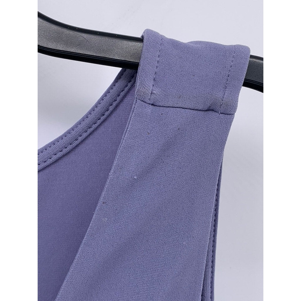 EXPRESS Women's Lilac Purple Twist-Front V-Neck Sleeveless Top SZ M