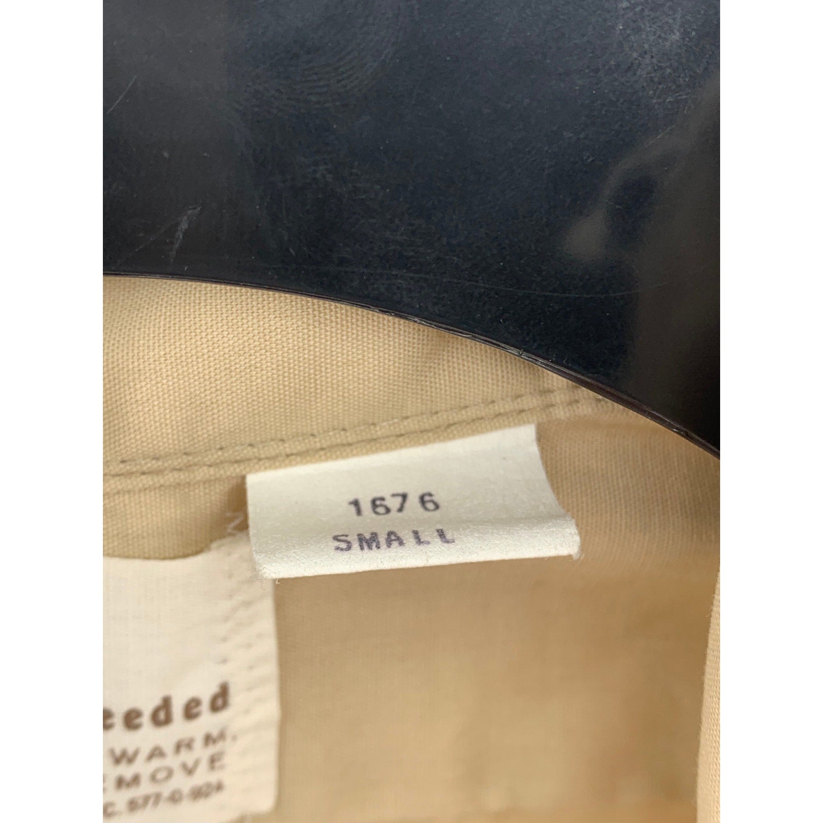 MONTGOMERY WARD Men's Tan Vintage 70's Button-Up Long Sleeve Shirt SZ S