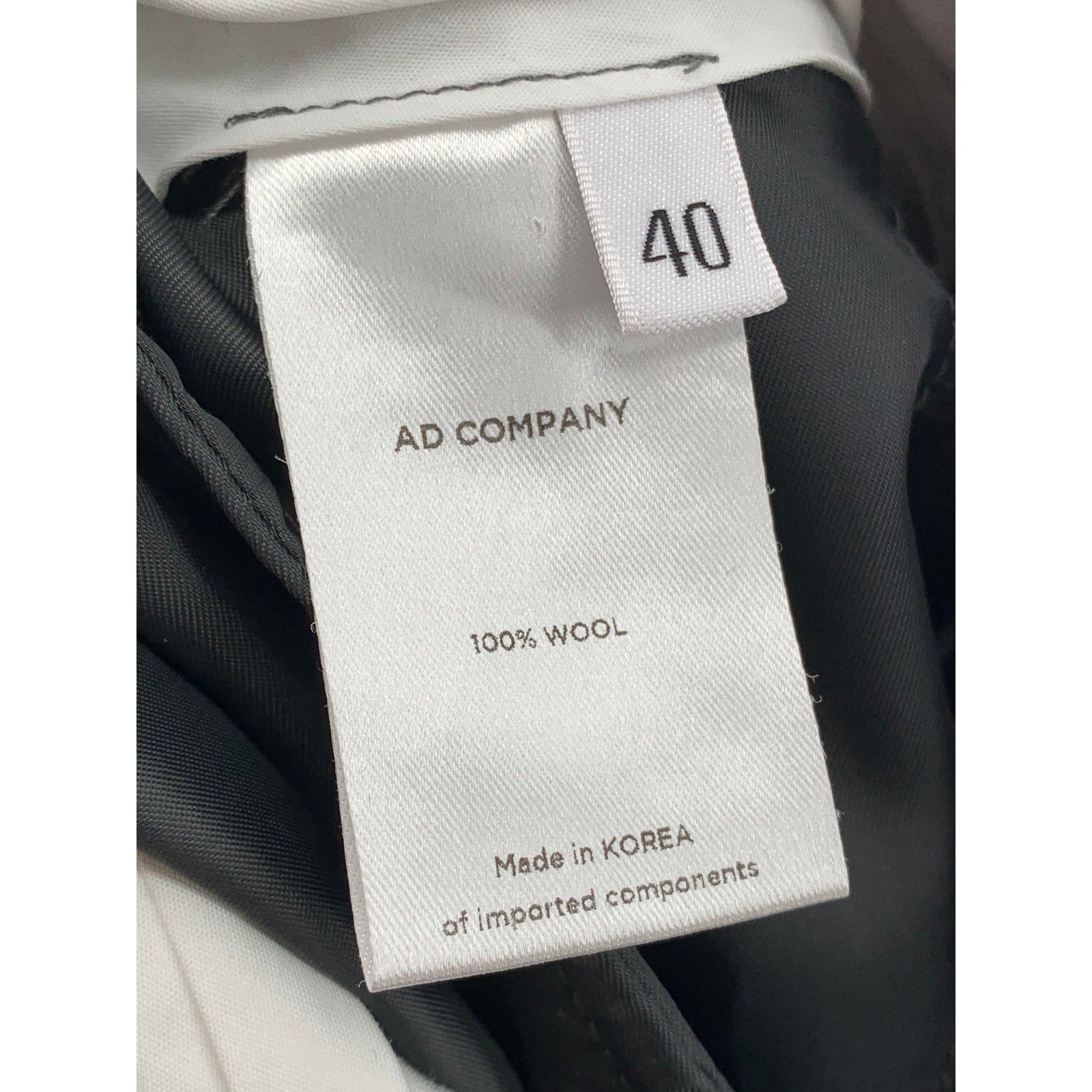 ARCH THE Women's Charcoal Gray Wool Wide-Leg Dress Pants SZ 40(US6)