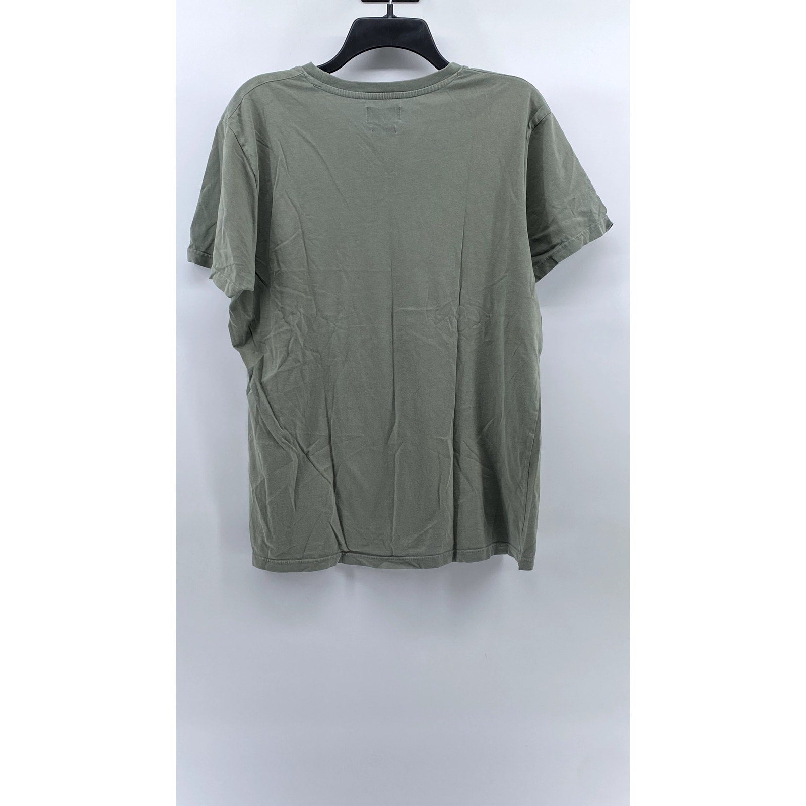 IMPURE Men's Olive Green Crewneck Short Sleeve Casual Cotton T-Shirt SZ L