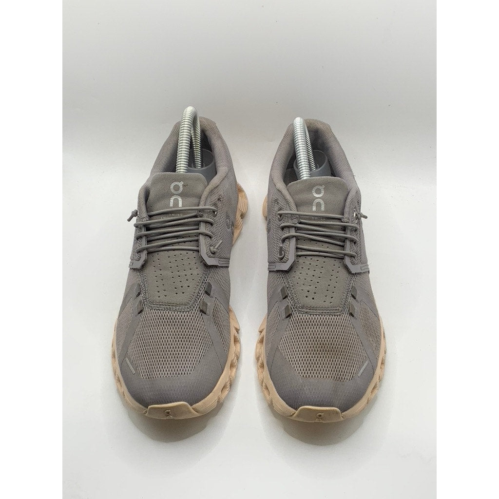 ON CLOUD Women's Gray Mesh Running Sneakers SZ 8