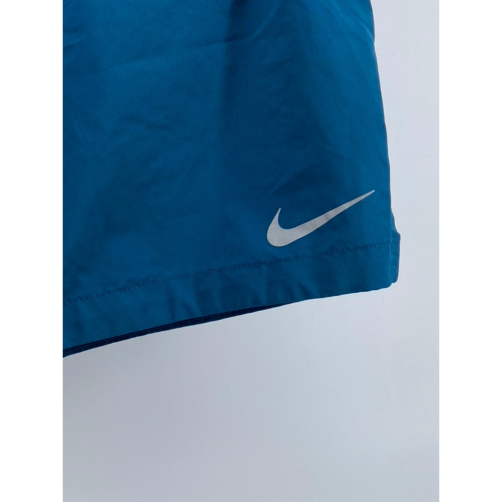 NIKE Women's Dark Blue Drawstring Dri-Fit Running Shorts SZ S