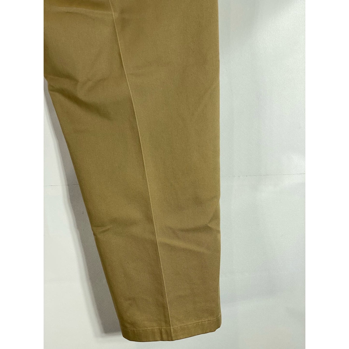 L.L. BEAN Men's Tan Cotton Classic-Fit Straight-Leg Four-Pocket Pant SZ 35X29