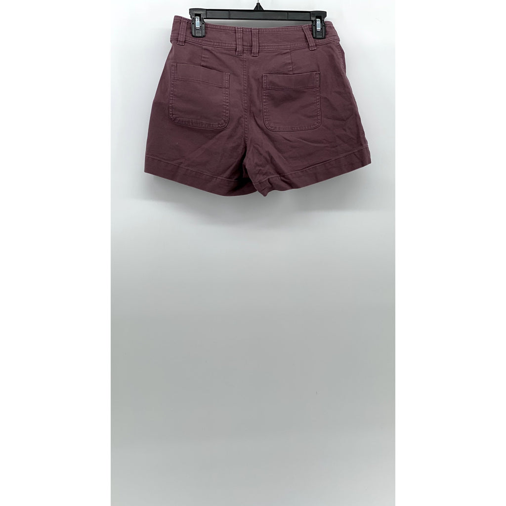 A NEW DAY Women's Mauve Stretch High-Rise Casual Shorts SZ 2