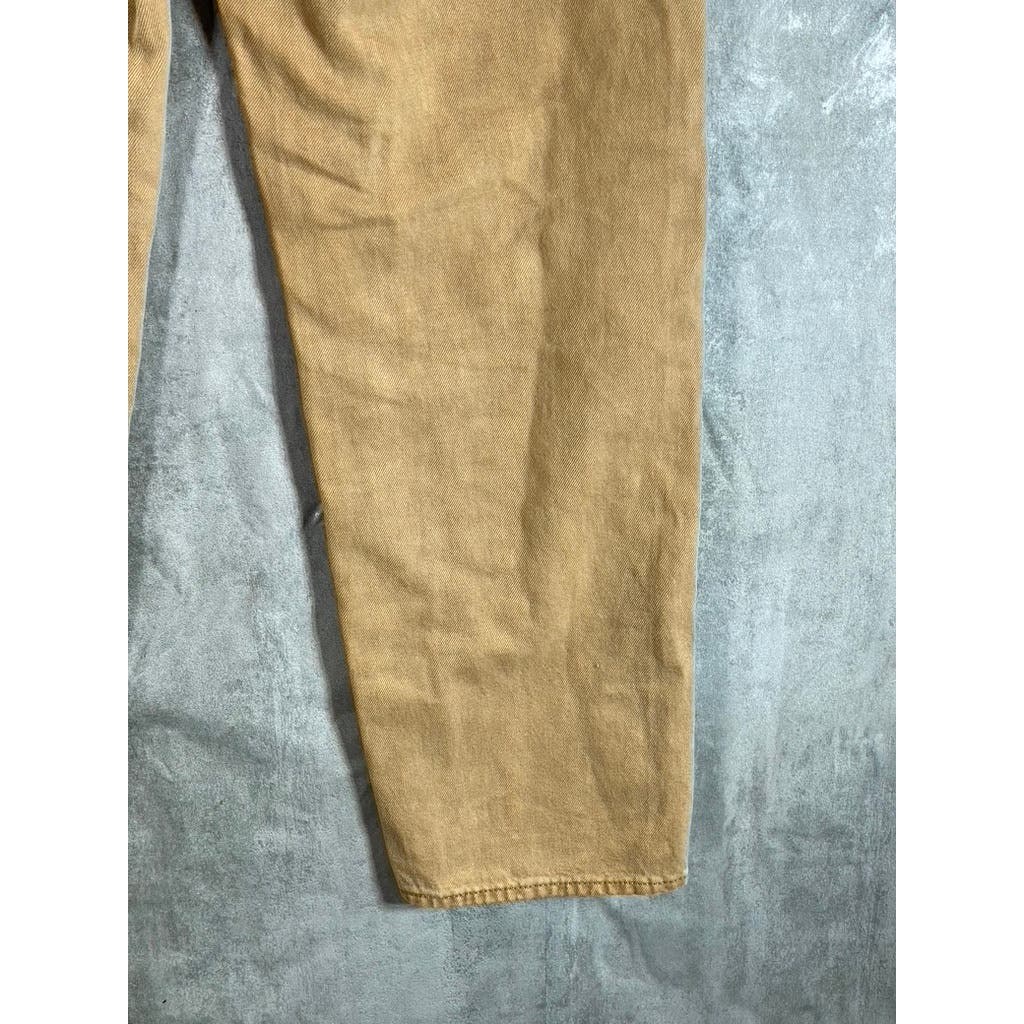 LEVI'S Men's Tan Stay Loose Tapered-Leg Non-Stretch Jeans SZ 30X32