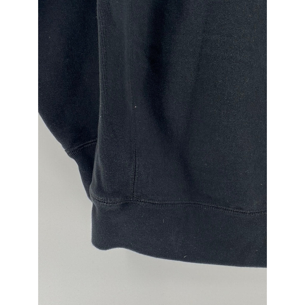 INDEPENDENT TRADING COMPANY Unisex Black Crewneck Long Sleeve Sweatshirt SZ XL