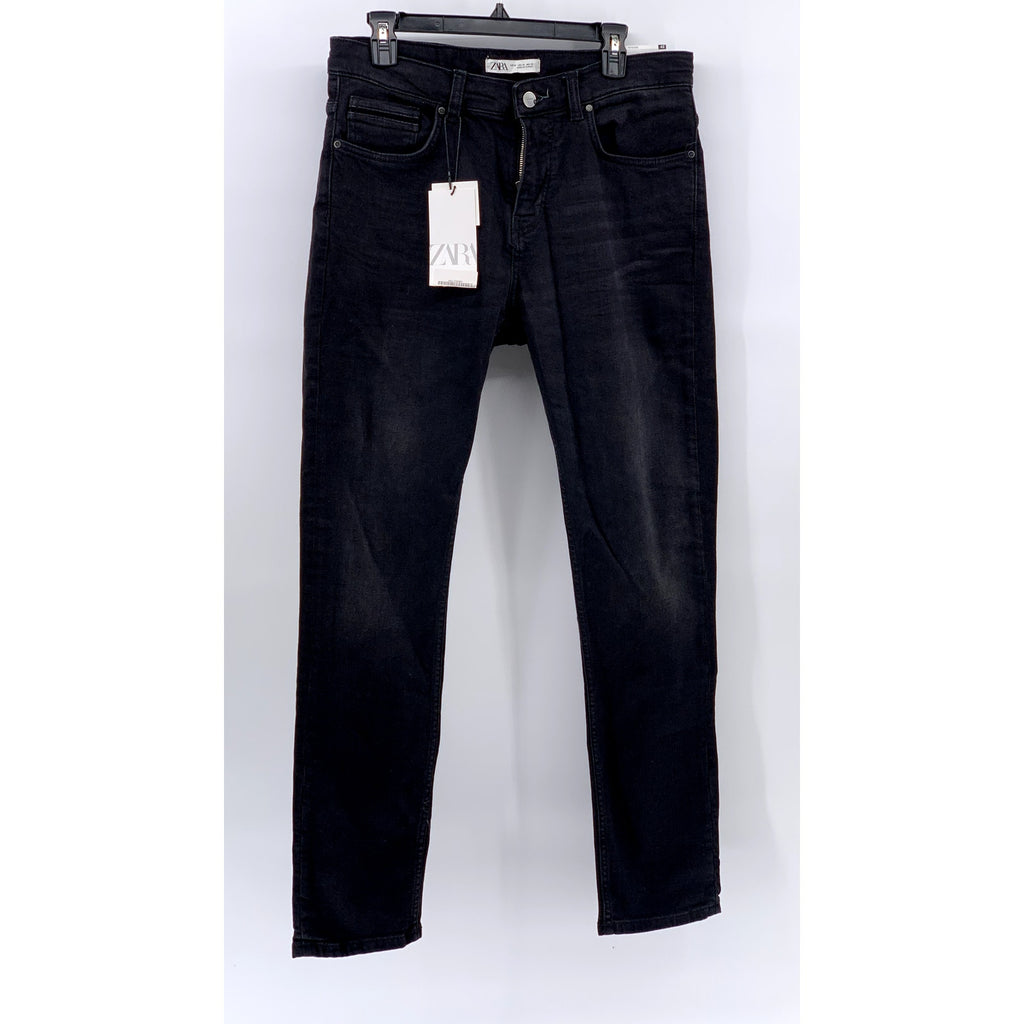 ZARA Men's Black Skinny Leg Jeans SZ 32