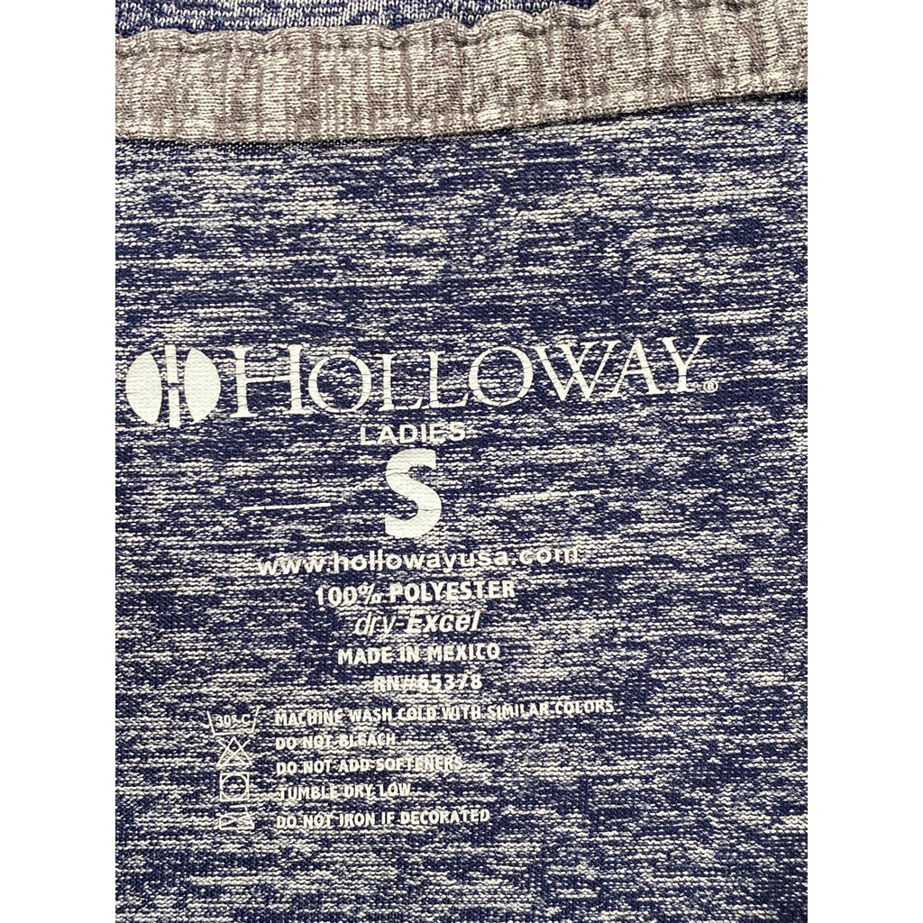 HOLLOWAY Women's Blue Crewneck Sunny Days Graphic Long Sleeve Top SZ S