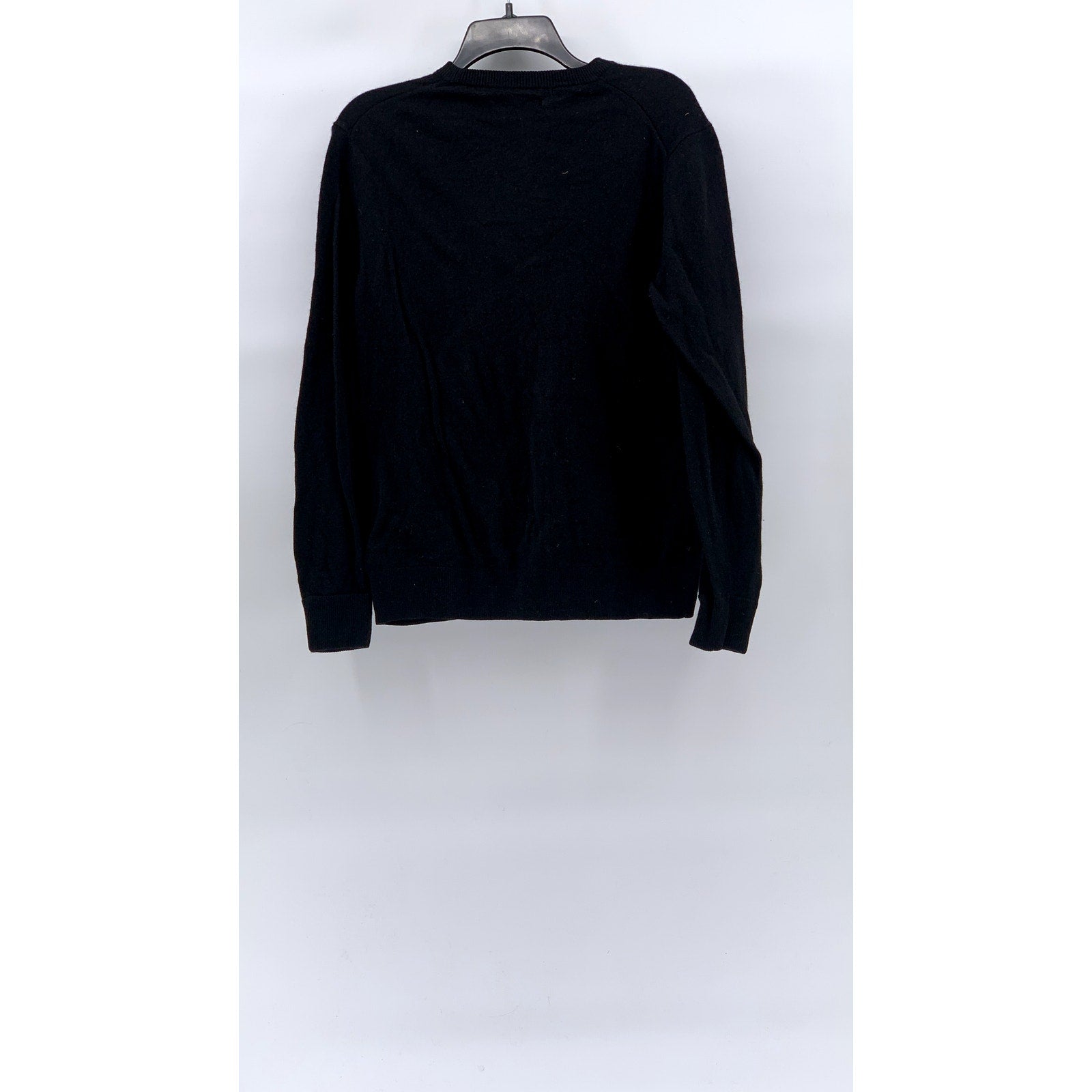 EVERLANE Women’s Black Classic Crewneck Cashmere Pullover Sweater SZ M