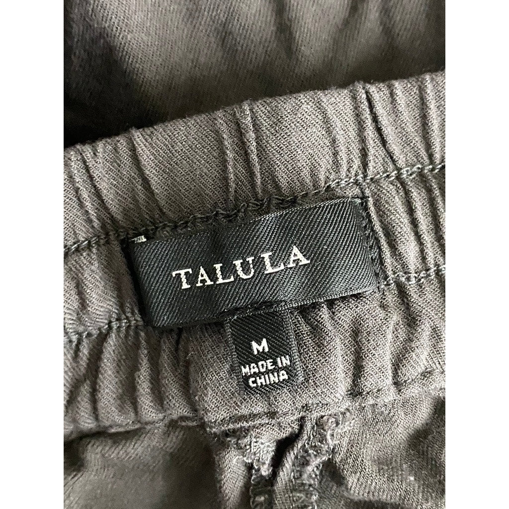 ARITZIA TALULA Women's Black Los Feliz Drawstring Dress Jogger Pant SZ M